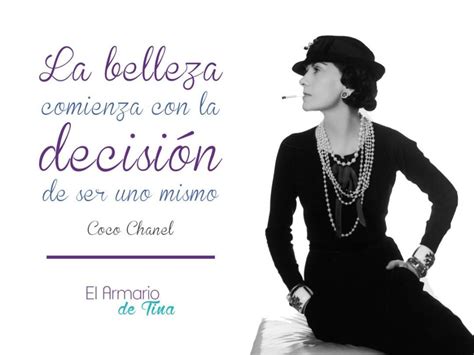 la belleza comienza coco chanel